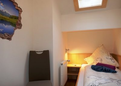 Ferienwohnung zusätzliches Schlafzimmer Oberstdorf Sonnenheim