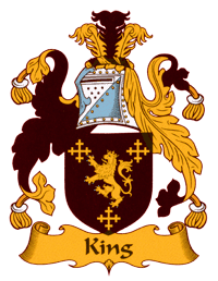 Wappen der Familie King in Oberstdorf